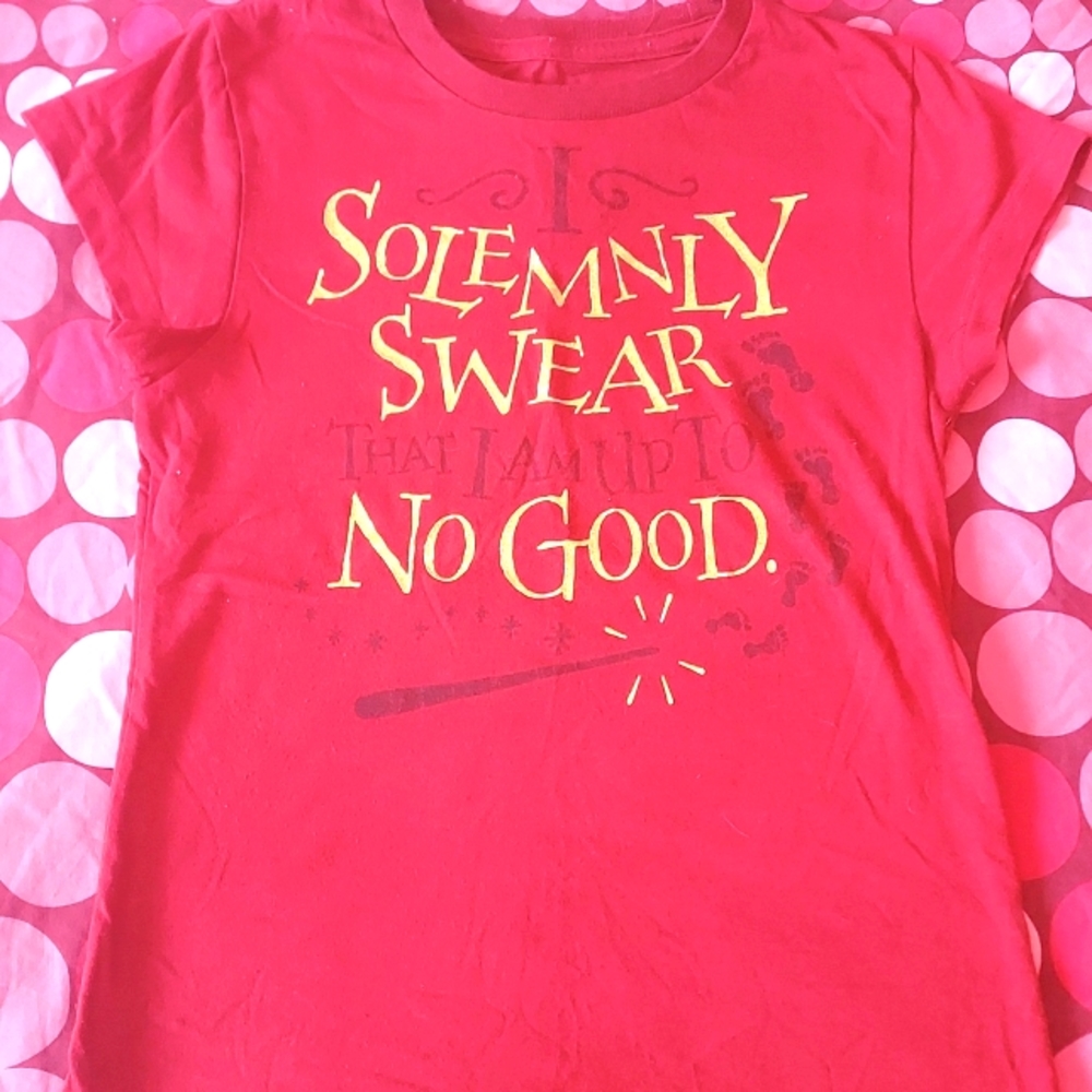 Harry Potter 10/12 Marroon Tee